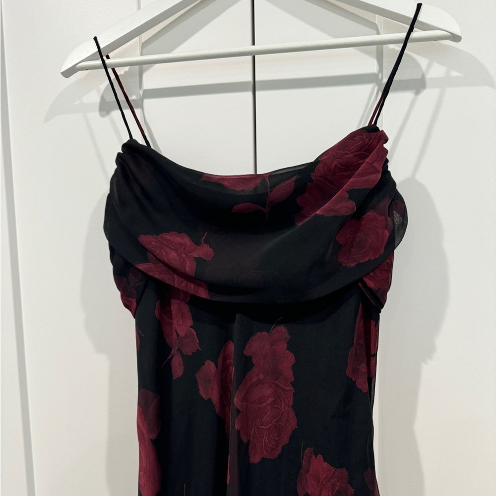 betsy and adam by jaslene 14 rose pattern slip dress